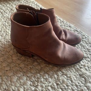 Frye leather boots size 9
